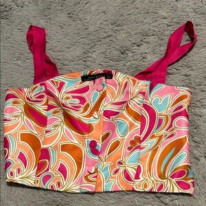 Zara Women's Colorful Swirl Tank Top